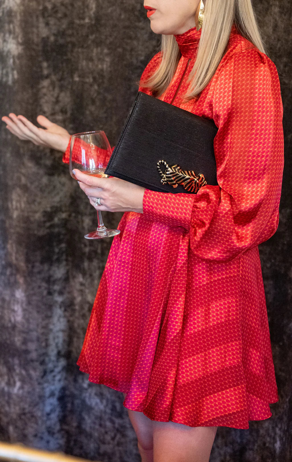 Ruth Clutch with Leopard