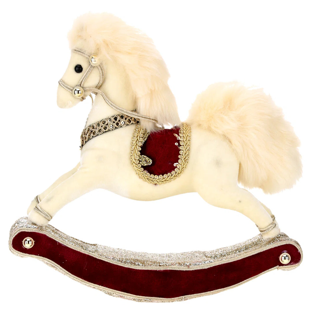 Velvet Rocking Horse | 11x10"