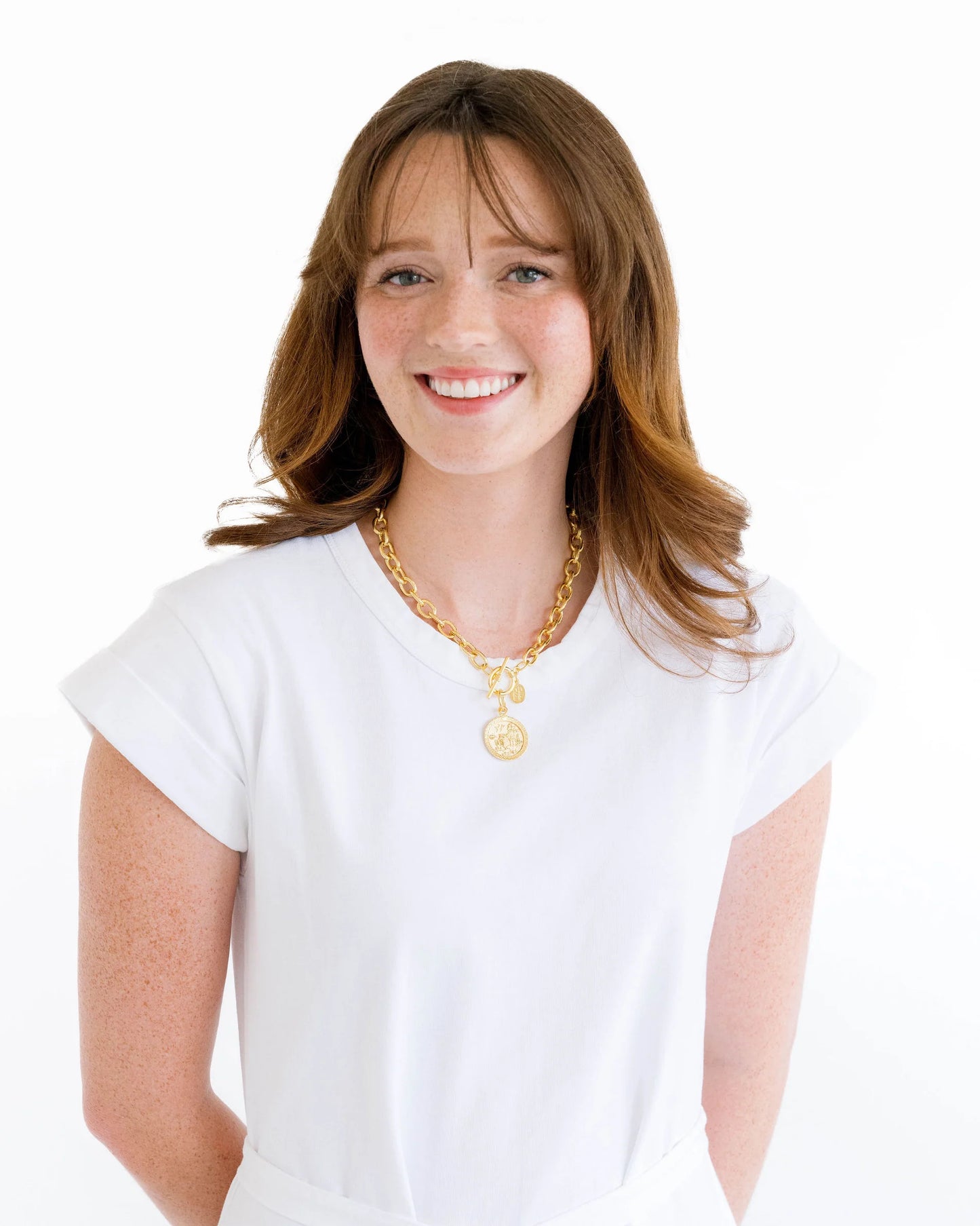 Blue Willow Toggle Necklace*
