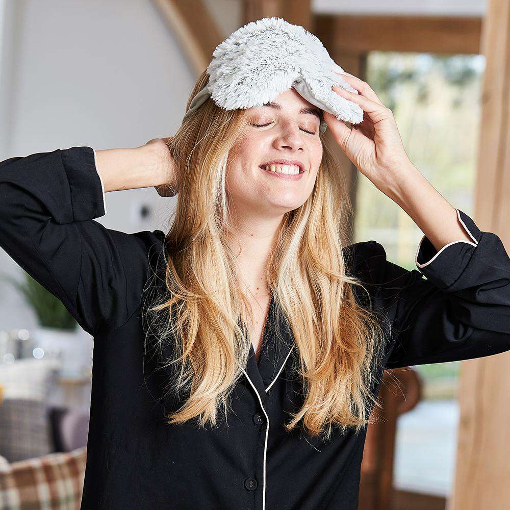 Marshmallow Gray Eye Mask