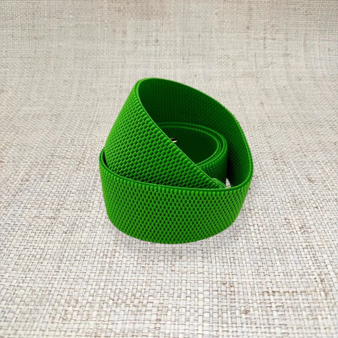 Stretch Band Belt Green