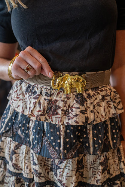 Elephant Belt Buckle