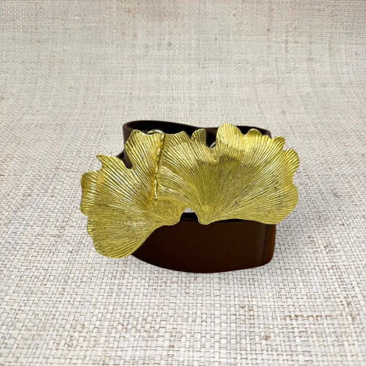 Gingko Belt Buckle