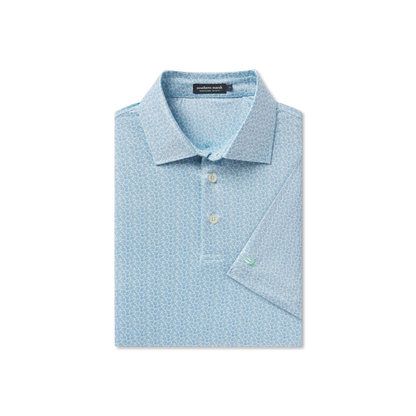 Flyline Performance Polo - Oysters & Lemon