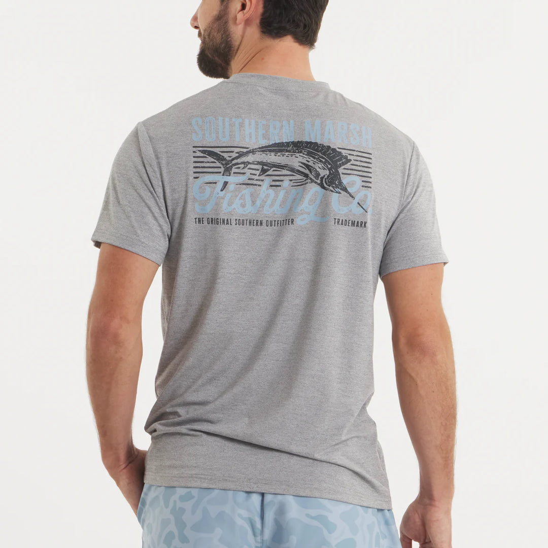 FieldTec™ Pro Heathered Tee - Fishing Co.