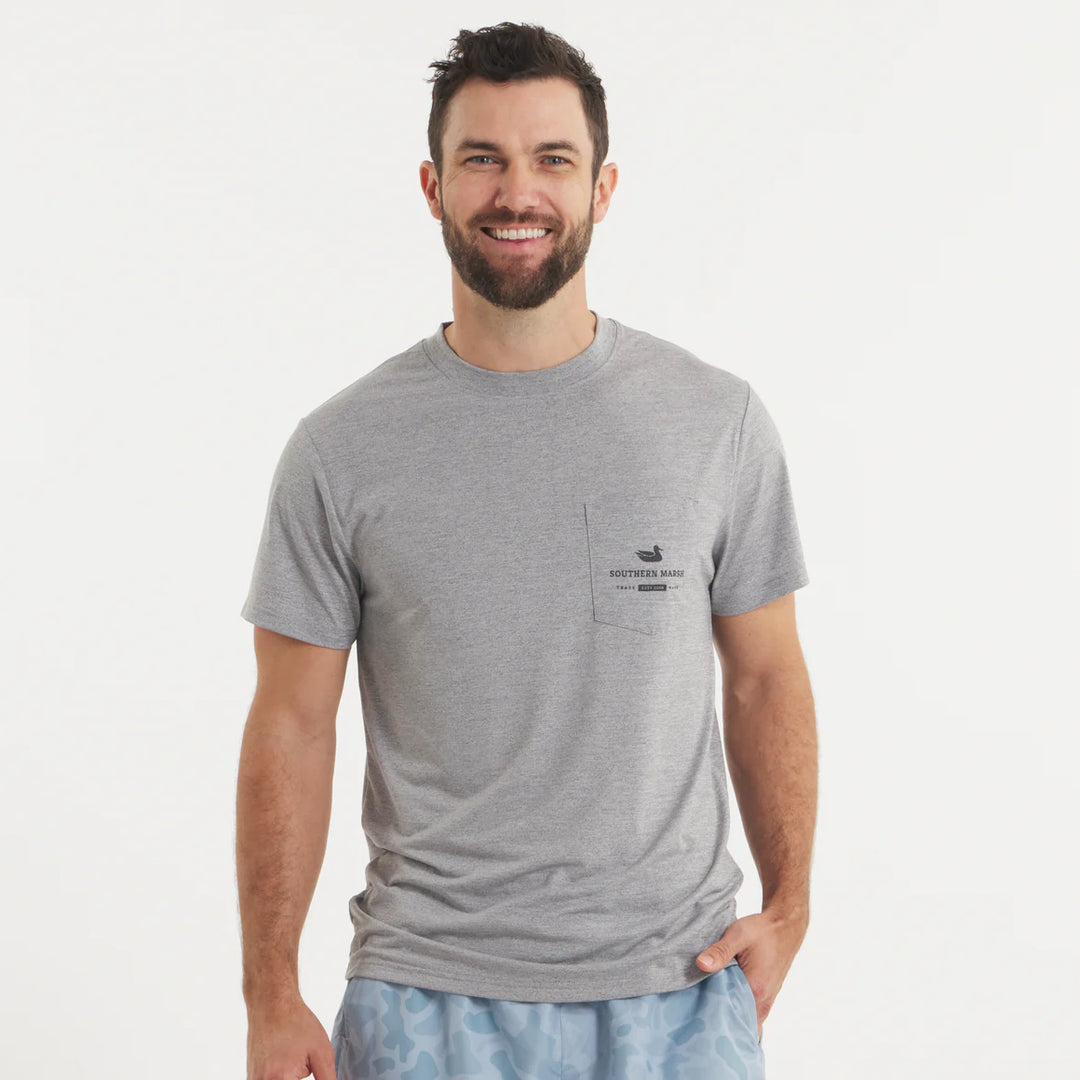 FieldTec™ Pro Heathered Tee - Fishing Co.