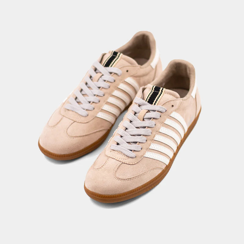 Stevie - Beige Suede