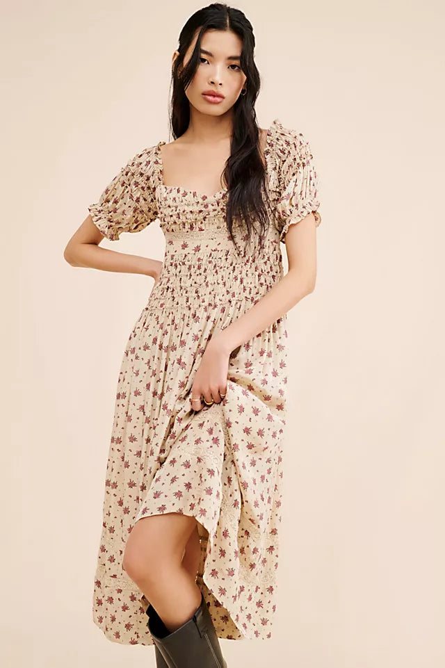Juniper Dress Ditsy Floral