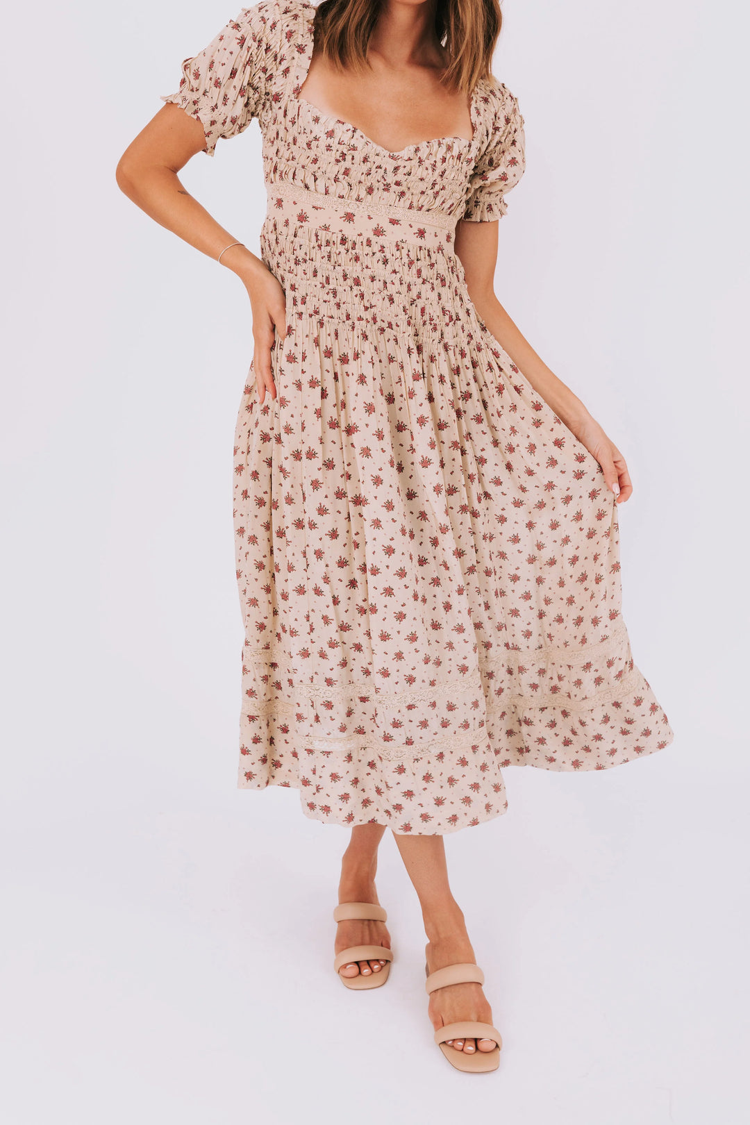 Juniper Dress Ditsy Floral