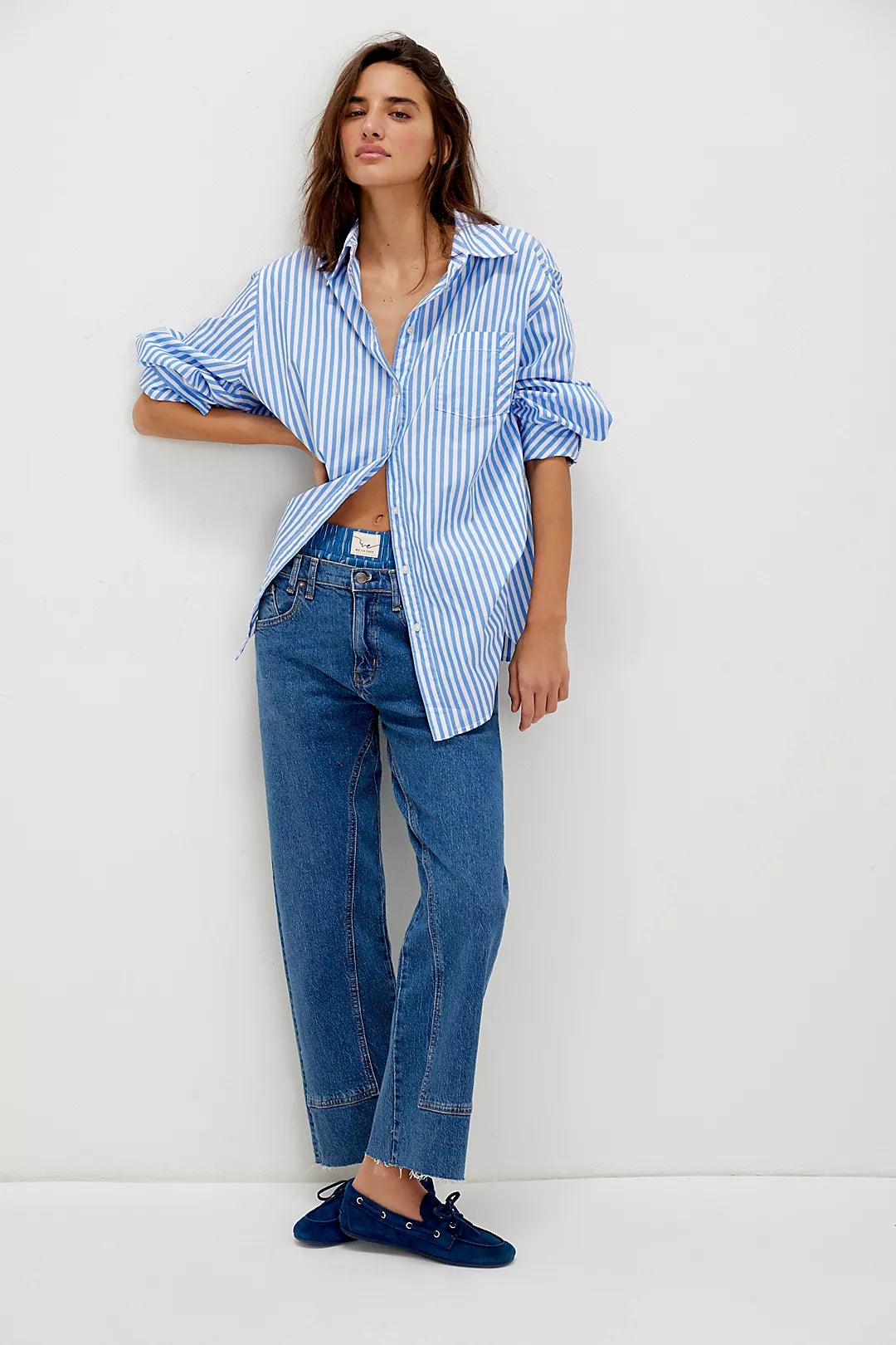 Sabine Striped Articulated Shirt