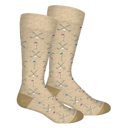 Brown Dog Socks | Club Neat - Oatmeal