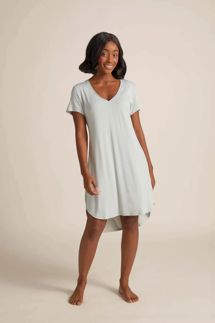 Faceplant Dreams Claire Short Sleeve Nightgown