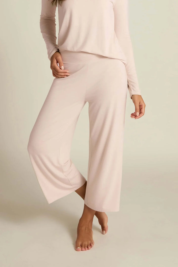 Wide-Leg Capri Pant