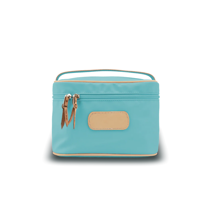 Jon Hart Makeup Case | Ocean Blue Coated Canvas