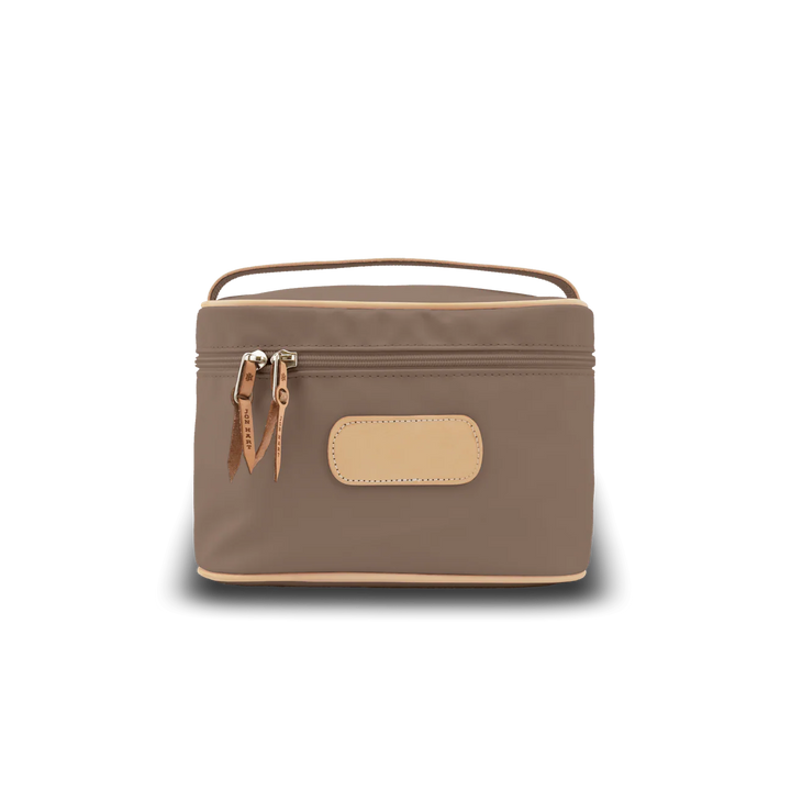 Jon Hart Makeup Case | Saddle Coated Canvas
