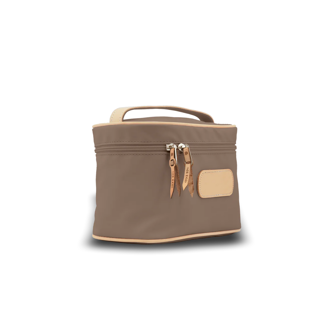 Jon Hart Makeup Case | Saddle Coated Canvas