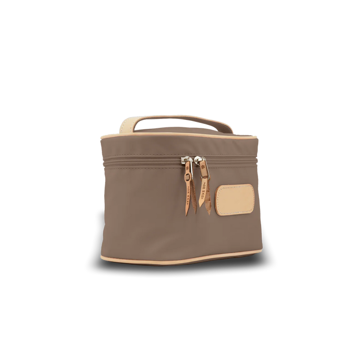 Jon Hart Makeup Case | Saddle Coated Canvas