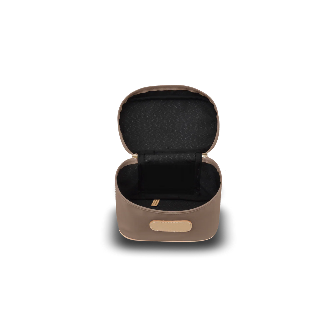 Jon Hart Makeup Case | Saddle Coated Canvas