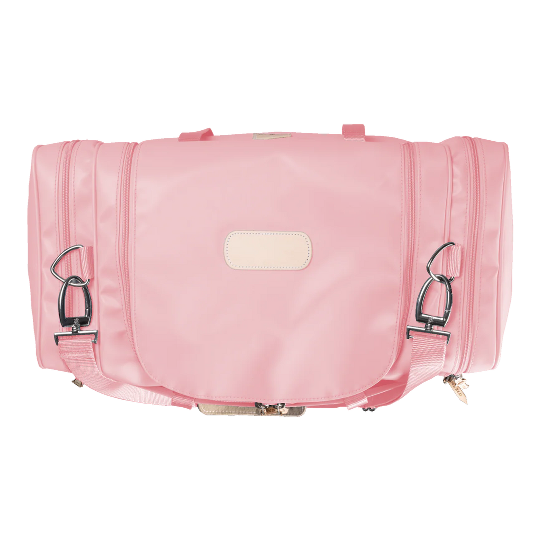 Jon Hart Medium Square Duffle | Rose Coated Canvas