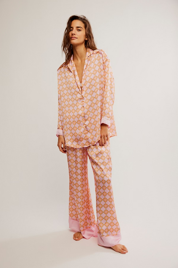 Dreamy Days Pajama Set - Sweet Lilac Combo