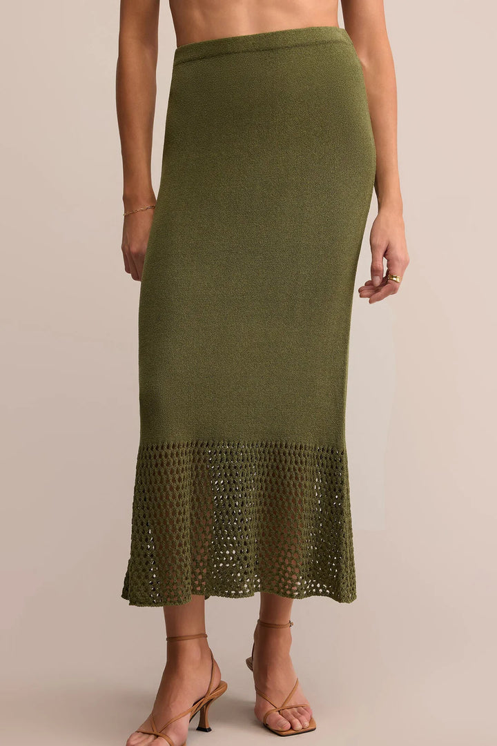 Haven Sweater Knit Midi Skirt