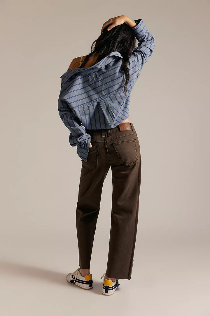 Risk Taker Mid- Rise Straight / Workwear Brown