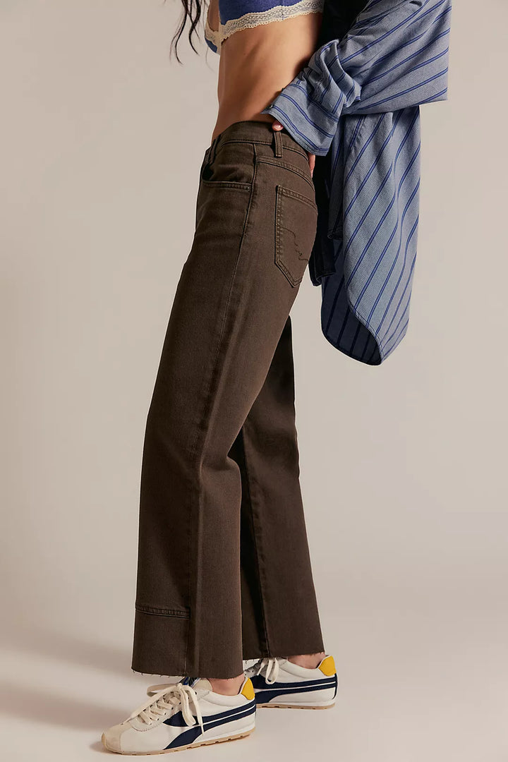 Risk Taker Mid- Rise Straight / Workwear Brown
