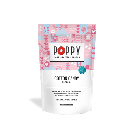 Poppy Popcorn Cotton Candy