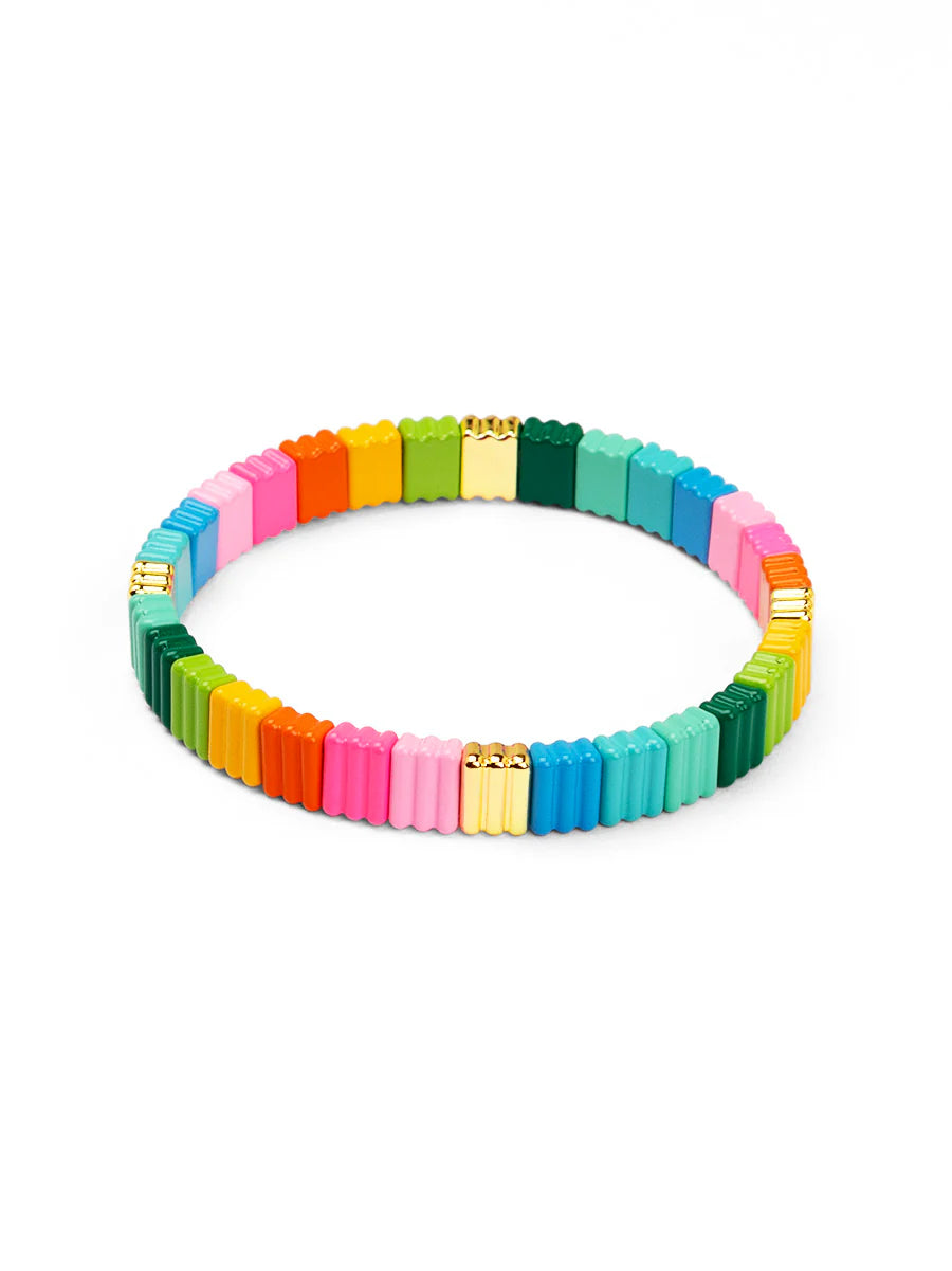 Ribbed Stretch Bracelet