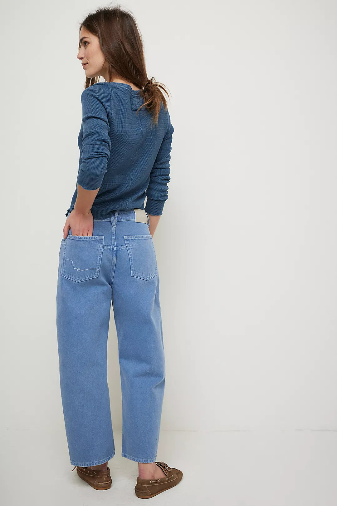 We The Free Deep Trance Dropped Boyfriend Jeans