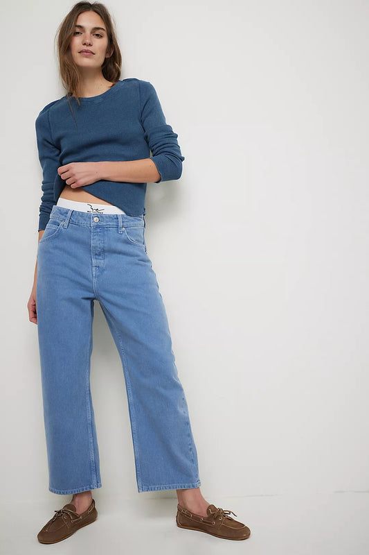 We The Free Deep Trance Dropped Boyfriend Jeans