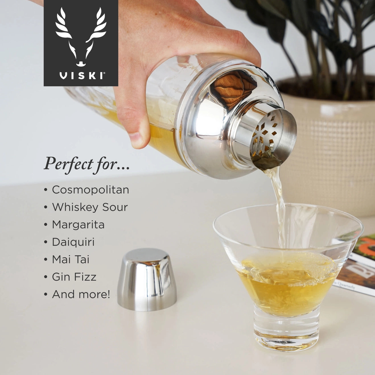 Crystal Cocktail Shaker