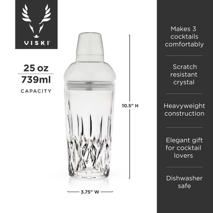 Crystal Cocktail Shaker