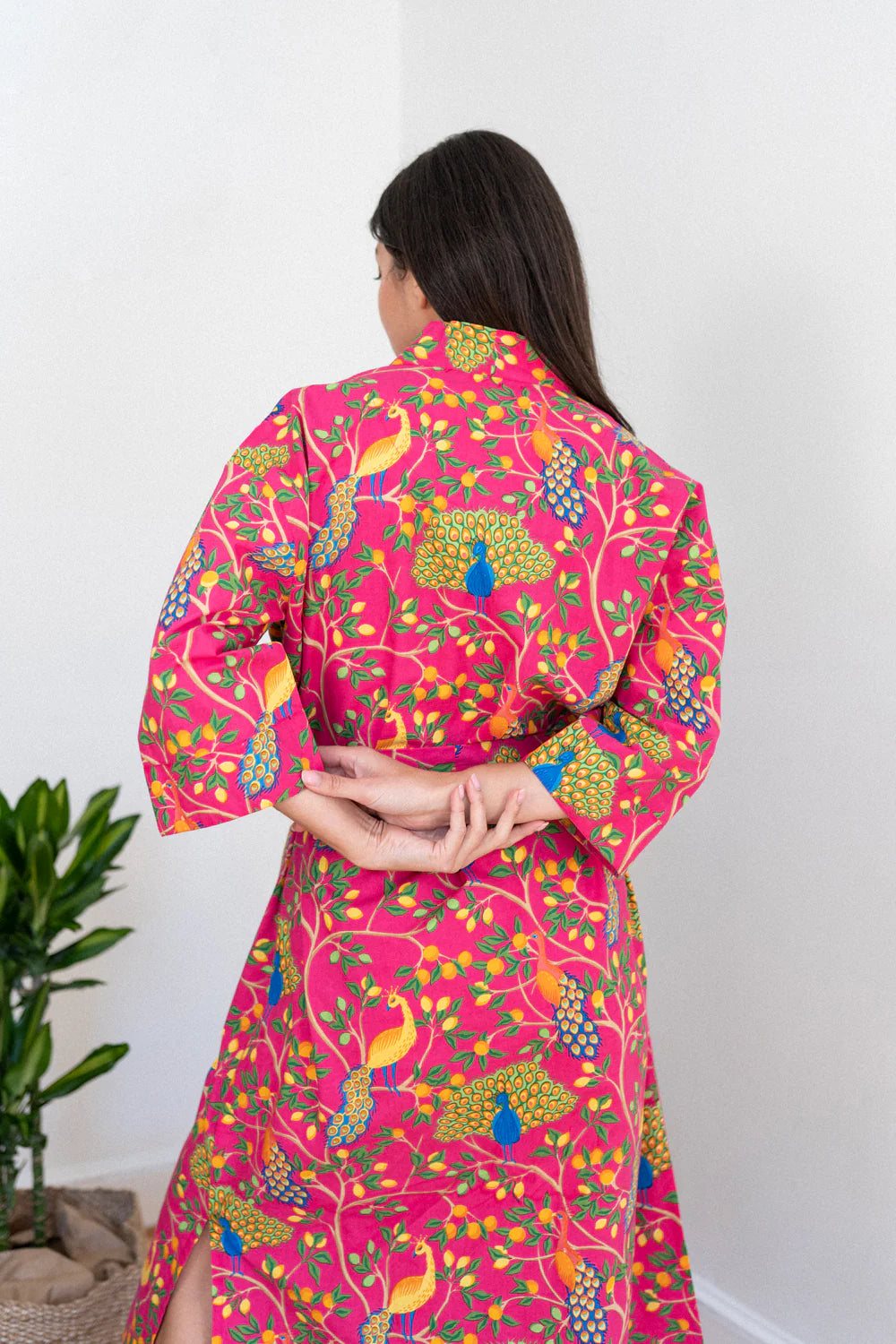 Fearless Peacock | Robe - Pink