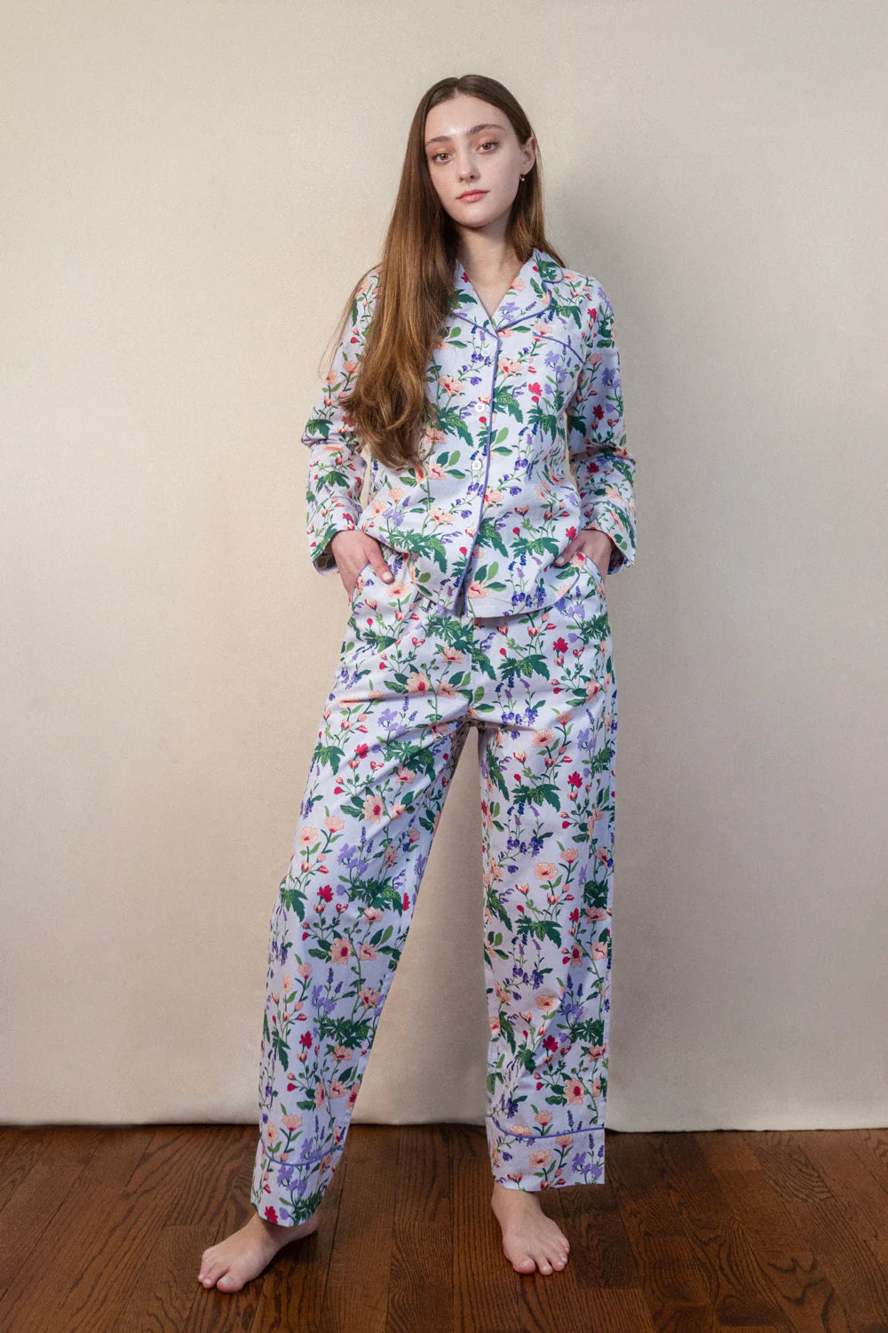 Garden Groove Lavender | Long Sleeve Pajama set