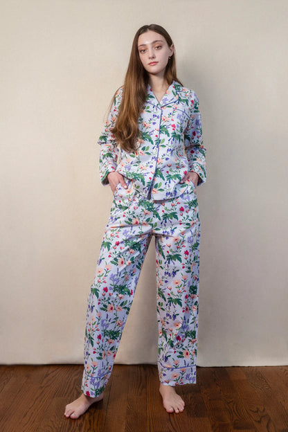 Garden Groove Lavender | Long Sleeve Pajama set