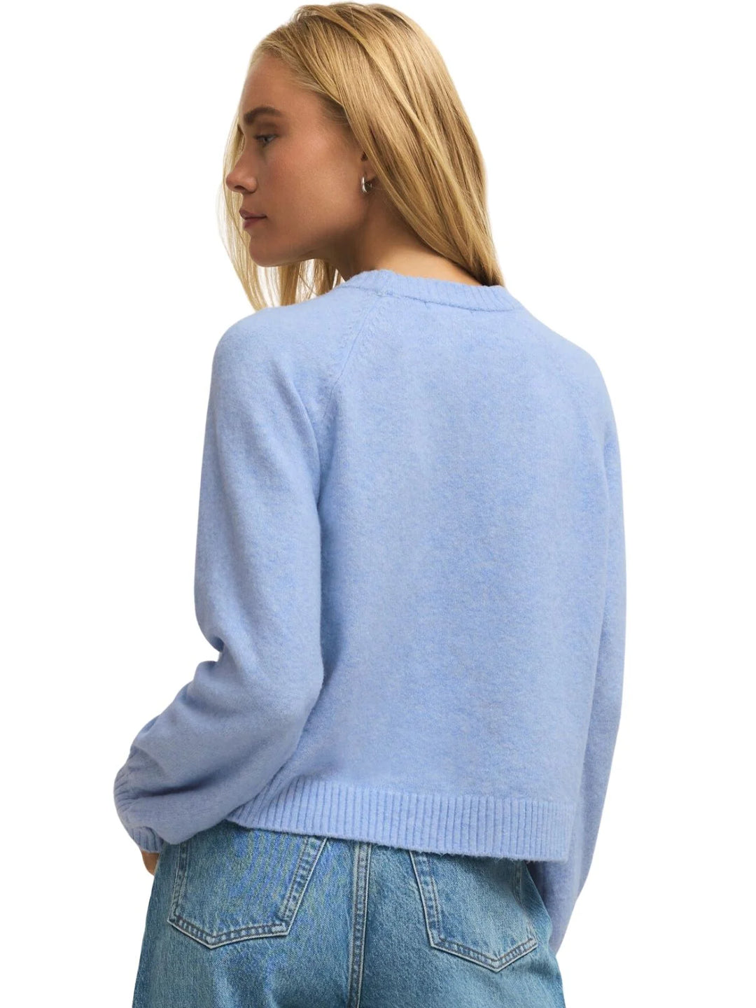 Coming Up Sweater Blue Light