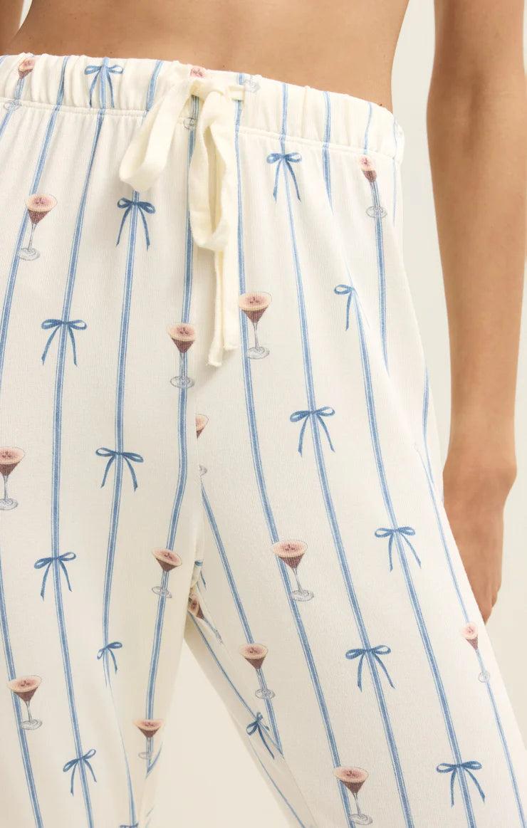 Cozy Espresso Martini Pant Vanilla Ice