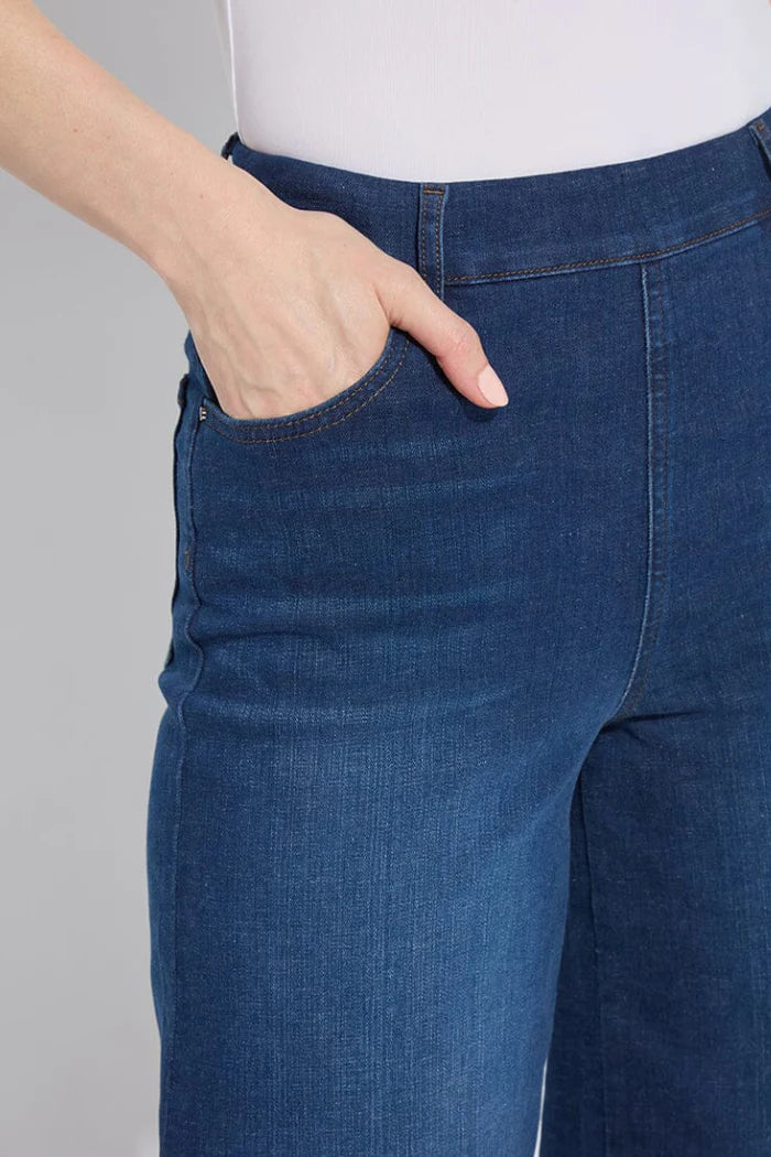 Sylvie Wide Leg Premium Denim