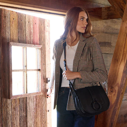 Kiva Large Crossbody Black