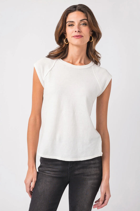 Free People Riley Tee Optic White