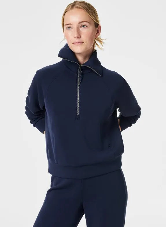 Air Essentials, Half Zip Navy