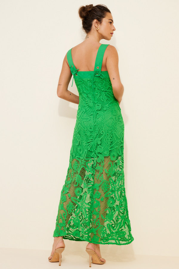 Aquatic Crotchet Maxi Column