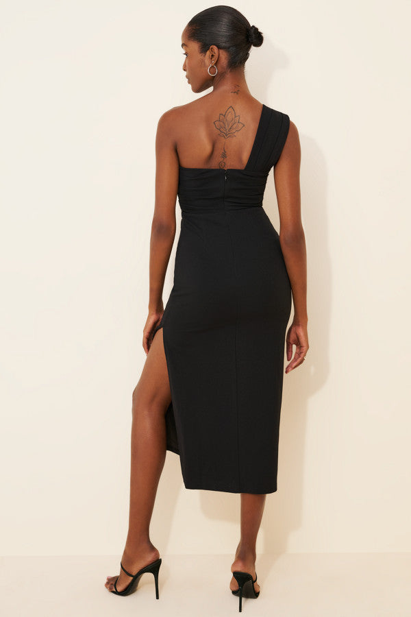 Scarlett Crepe Midi Dress