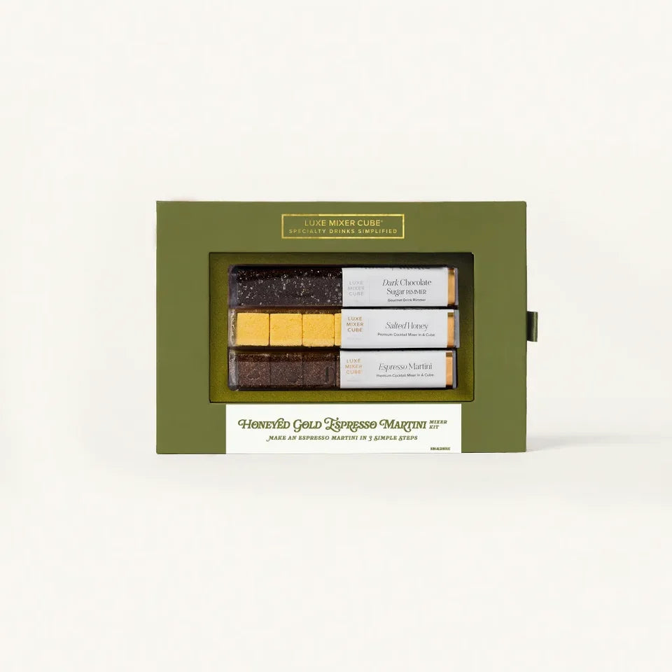 Teaspressa Honeyed Gold Espresso Martini Mixer Kit