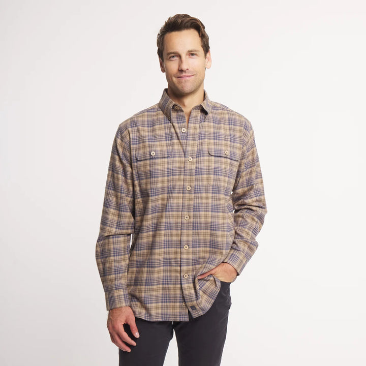 Myrtle Plaid Flannel Tee