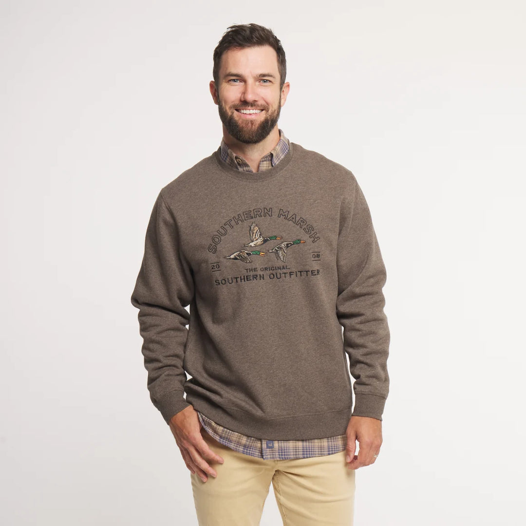 Searcy Heather Sweatshirt | Washed Dark Shale