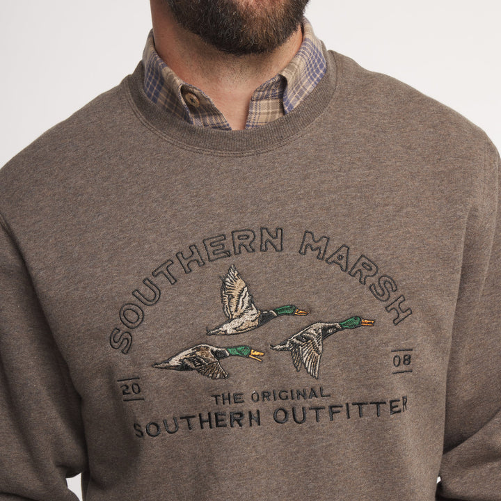 Searcy Heather Sweatshirt | Washed Dark Shale