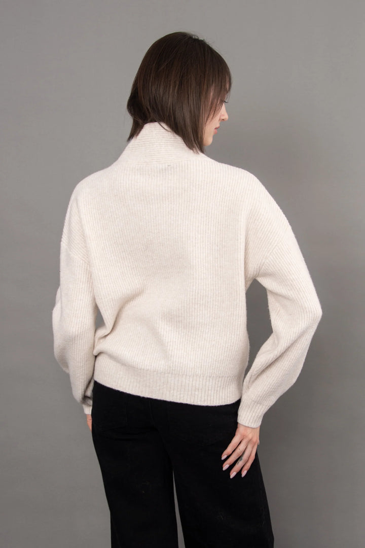 Quinlan Long Sleeve Shawl Neck