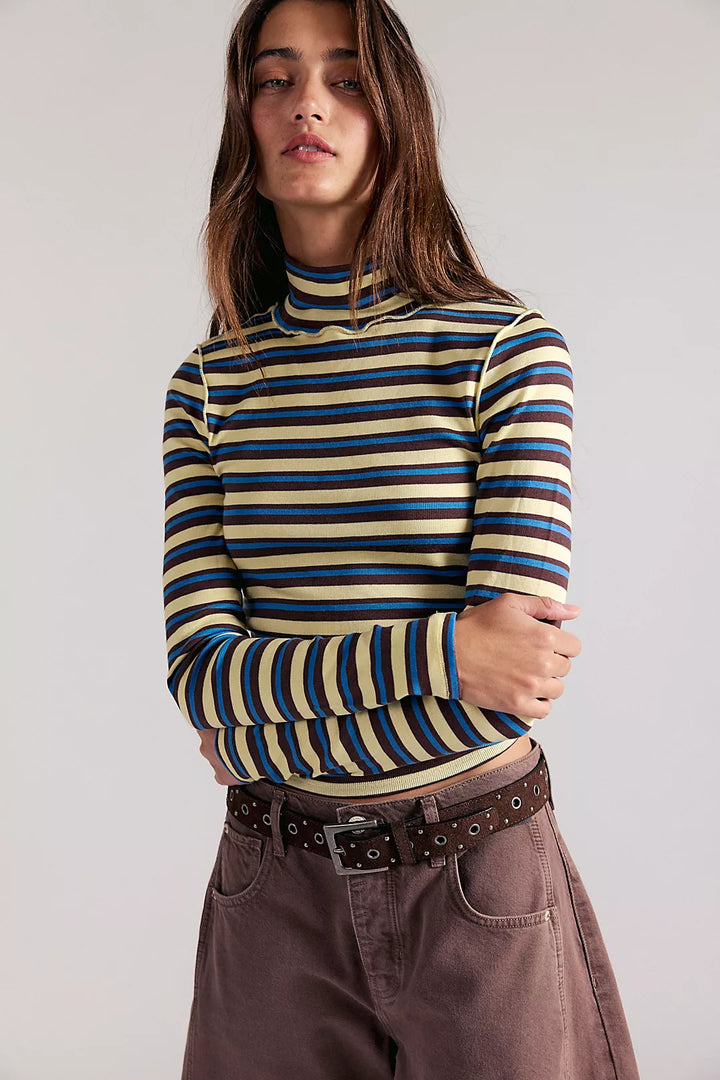 Good Good Turtle Stripe in Yellow Combo